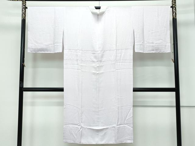 平和屋着物●上質な長襦袢 無双仕立て 舞花地紋 灰梅色 遊禅庵 逸品 未使用 CZAA3426s5