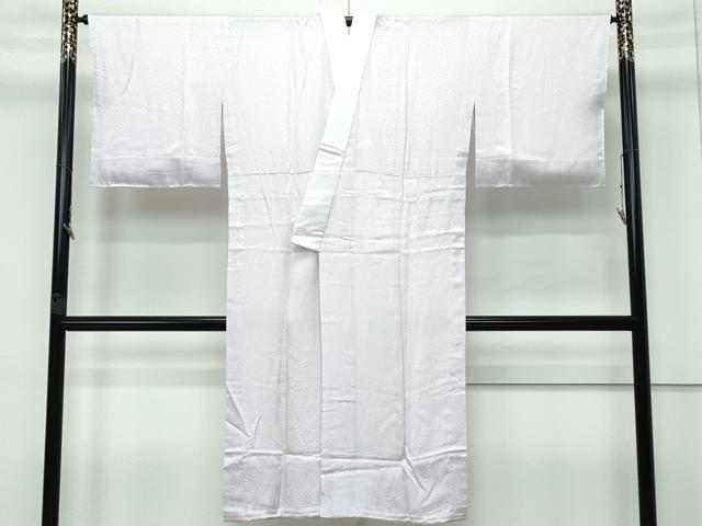 平和屋着物●上質な長襦袢 無双仕立て 舞花地紋 灰梅色 遊禅庵 逸品 未使用 CZAA3426s5