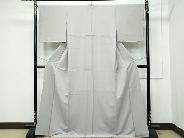 平和屋着物●極上 色無地 灰汁色 逸品 未使用 CZAA3433s5