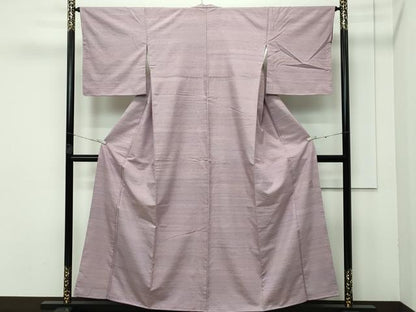 平和屋着物●極上 紅花紬 米沢 新田秀次 霞文 逸品 未使用 CZAA3504s5