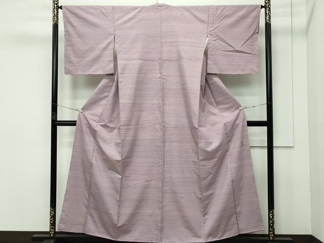 平和屋着物●極上 紅花紬 米沢 新田秀次 霞文 逸品 未使用 CZAA3504s5