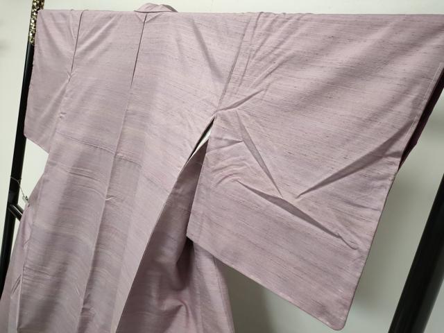 平和屋着物●極上 紅花紬 米沢 新田秀次 霞文 逸品 未使用 CZAA3504s5