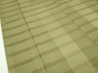 平和屋本店■極上　龍村晋謹製　お召　獅噛文長斑錦　ますいわ屋扱い　逸品　未使用　CZAA3507s5