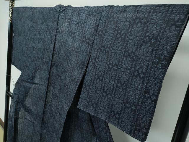 平和屋本店■極上　夏物　重要無形文化財　本場宮古上布　苧麻　逸品　未使用　CZAA3516s5