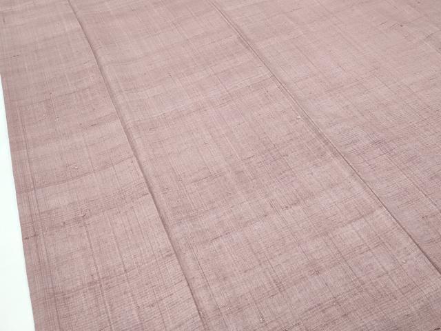 平和屋本店■極上　浦野理一　経節紬　梅染色　逸品　CZAA3534s5