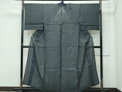 平和屋本店＊極上 夏物 重要無形文化財 本場宮古上布 100亀甲 総詰め 苧麻 逸品 CZAA3537s5