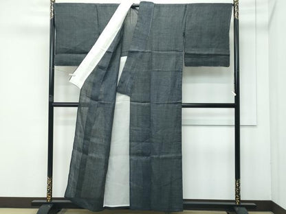 平和屋本店＊極上 夏物 重要無形文化財 本場宮古上布 100亀甲 総詰め 苧麻 逸品 CZAA3537s5