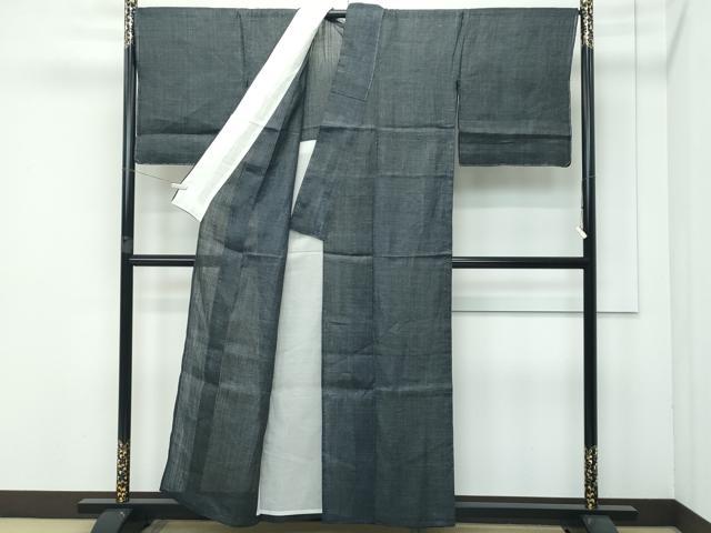 平和屋本店＊極上 夏物 重要無形文化財 本場宮古上布 100亀甲 総詰め 苧麻 逸品 CZAA3537s5