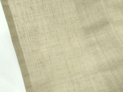 平和屋本店＊極上 夏物 男性 紗紬 色無地 油色 逸品 CZAA3540s5