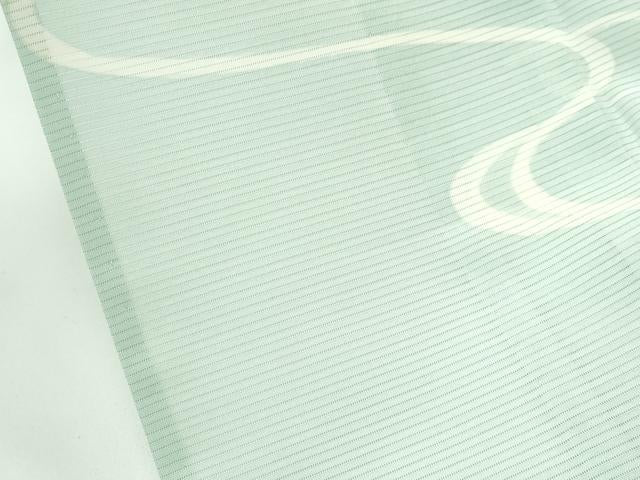 平和屋本店＊極上 夏物 訪問着 絽 駒刺繍 花筏文 金彩 夏虫色地 逸品 未使用 CZAA3544s5