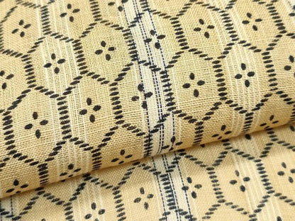 平和屋着物＊極上 夏物 上布 亀甲文様 麻 逸品 CZAA3548s5