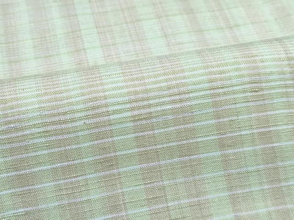 平和屋本店■極上　紬　横段文　逸品　未使用　CZAA3552s5