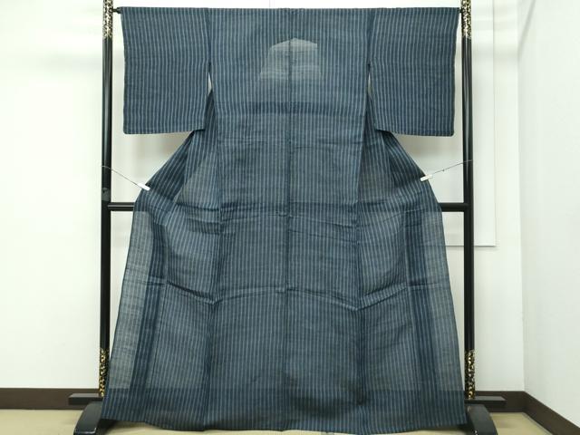 平和屋本店＊極上 夏物 上布 間道 大丸扱い 麻 逸品 未使用 CZAA3553s5
