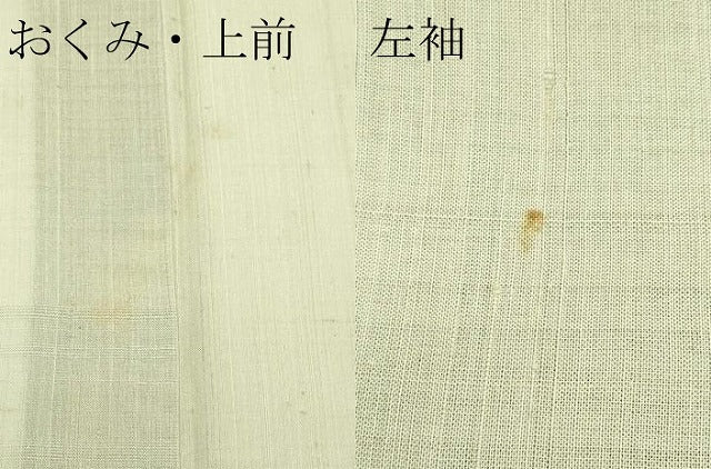 平和屋着物＊極上 夏物 紗紬 色無地 油色 ゑり善扱い 逸品 未使用 CZAA3559s5