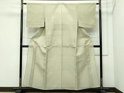 平和屋着物＊極上 夏物 紗紬 色無地 油色 ゑり善扱い 逸品 未使用 CZAA3559s5