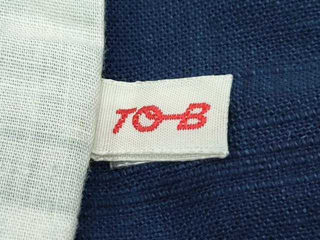 平和屋着物●極上 弓浜絣 単衣 唐子 東武百貨店扱い 逸品 CZAA3563s5