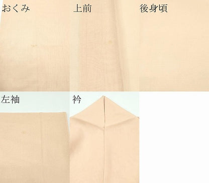 平和屋本店＊極上 夏物 京都祇園の老舗 ぎをん齋藤 色無地 雄黄色 紗 たとう紙付き 逸品 CZAA3584s5