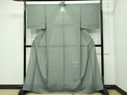 平和屋着物＊極上 夏物 色無地 絽 岩井茶色 逸品 未使用 CZAA3600s5