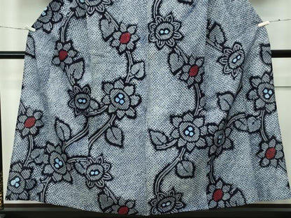 平和屋着物∴極上 夏物 浴衣 有松鳴海絞り 草花文 綿 逸品 CZAA3618s5