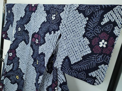 平和屋着物∴極上 夏物 浴衣 有松鳴海絞り 綿 逸品 CZAA3623s5