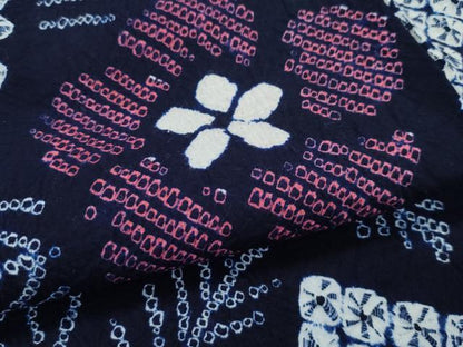 平和屋着物∴極上 夏物 浴衣 有松鳴海絞り 綿 逸品 CZAA3623s5
