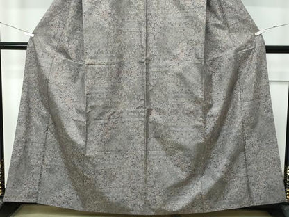 平和屋着物●極上　本場大島紬　9マルキ　吉祥花文　銀座おゝぎ屋扱い　逸品　CZAA3628s5