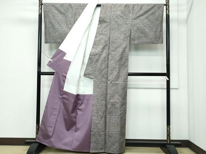 平和屋着物●極上　本場大島紬　9マルキ　吉祥花文　銀座おゝぎ屋扱い　逸品　CZAA3628s5