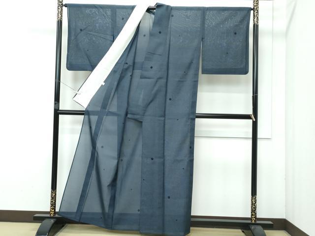 平和屋着物＊極上 夏物 本場大島紬 夏大島 大小あられ 逸品 CZAA3629s5