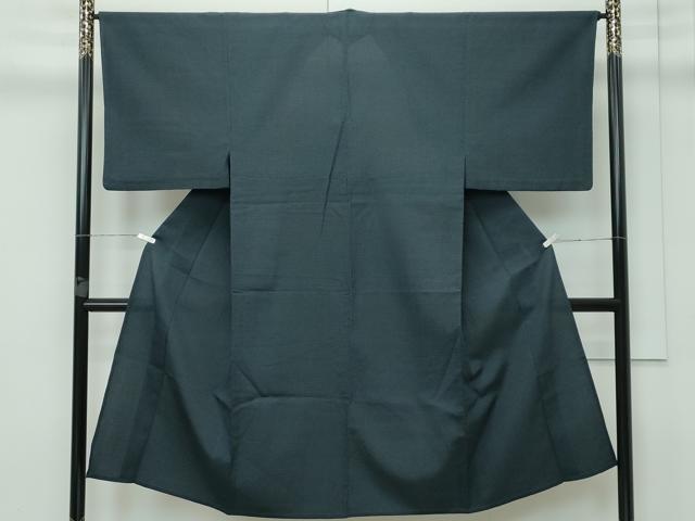 平和屋着物▽極上 男性 白鷹お召 単衣 蚊絣 逸品 CZAA3630s5
