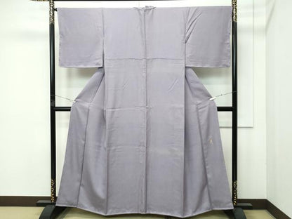 平和屋着物●極上 江戸小紋 極小鮫小紋柄 草木染 逸品 未使用 CZAA3703s5