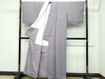 平和屋着物●極上 江戸小紋 極小鮫小紋柄 草木染 逸品 未使用 CZAA3703s5