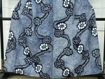平和屋着物∴極上 夏物 浴衣 有松鳴海絞り 流水花文 綿 逸品 CZAA3715s5