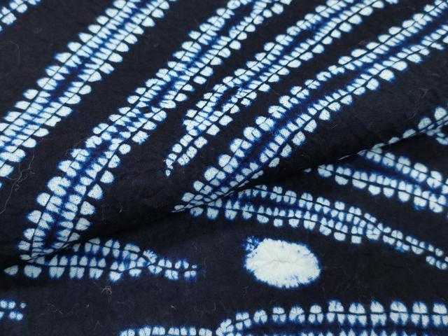 平和屋着物∴極上 夏物 浴衣 有松鳴海絞り 露芝文 綿 逸品 CZAA3717s5