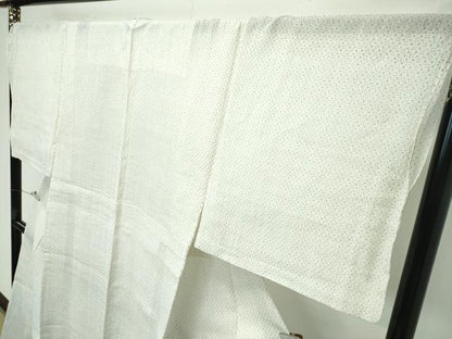 平和屋着物＊極上 夏物 男性 小紋 綿麻 逸品 CZAA3735s5