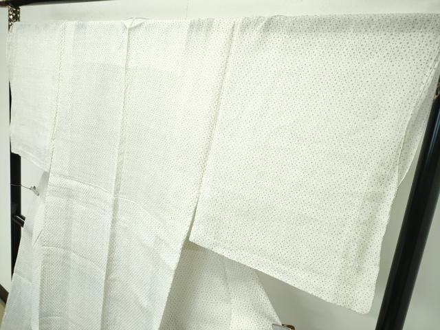 平和屋着物＊極上 夏物 男性 小紋 綿麻 逸品 CZAA3735s5