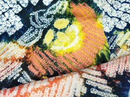 平和屋着物∴極上 夏物 浴衣 有松鳴海絞り 成り物 綿 逸品 CZAA3739s5