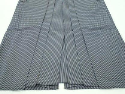 平和屋着物●極上 男性 馬乗り袴 鳥居良 茶喜仙台平 茶喜謹製 縞 逸品 CZAA3802s5