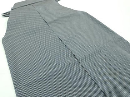 平和屋着物●極上 男性 馬乗り袴 鳥居良 茶喜仙台平 茶喜謹製 縞 逸品 CZAA3802s5