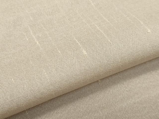 平和屋着物■極上　夏物　結城紬　夏結城　訪問着　きぬの羽衣　結城屋扱い　香色地　さが美扱い　証紙付き　逸品　未使用　CZAA3812s5