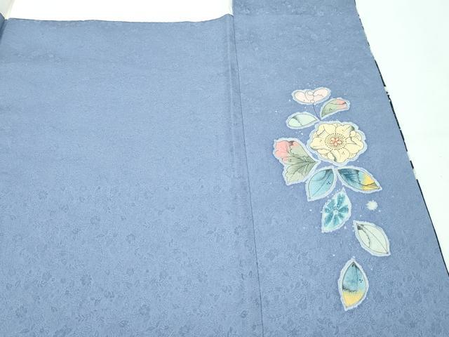 平和屋着物●極上 越後十日町の一流染匠 桐屋・翠山工房 徳永憲峯 訪問着 辻が花 絞り 暈し染め 金通し地 逸品 CZAA3830s5