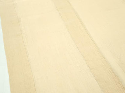 平和屋着物＊夏物 長襦袢 小千谷ちぢみ 色無地 香色 麻 逸品 CZAA3839s5
