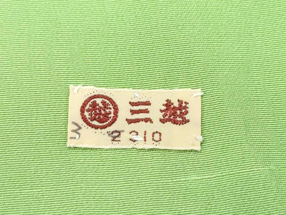 平和屋本店●極上　人間国宝　森口華弘　蒔糊友禅　蒔糊散らし　訪問着　楓文　金糸　三越扱い　逸品　CZAA5754s6
