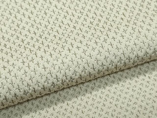 平和屋着物▽極上 京都・西陣 織元ブランド 秦流舎 墨染御召 単衣 まるやま扱い 証紙付き 逸品 CZAA3864s5
