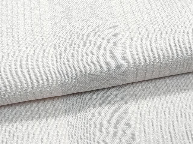 平和屋本店▽極上　本場筑前博多織　博多金ラベル　お召　単衣　伊都国献上　福絖織物謹製　証紙付き　逸品　CZAA3866s5