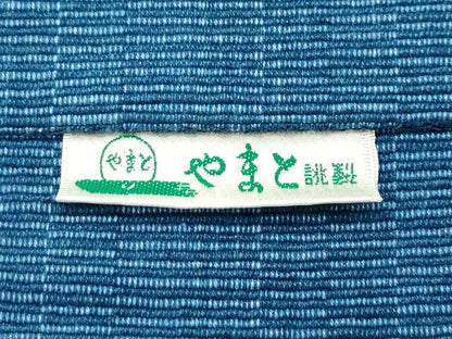 平和屋着物■極上　沖縄県伝統工芸品　八重山ミンサー　手織り　八寸名古屋帯　やまと誂製　綿　逸品　CZAA3891s5