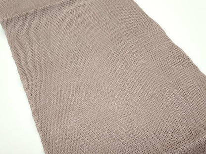 平和屋着物■極上　夏物　八寸名古屋帯　羅　胡桃染色　逸品　未使用　CZAA3918s5