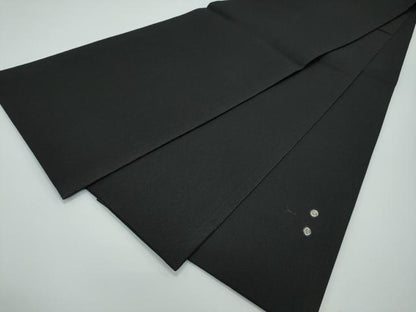 平和屋着物＊極上 夏物 太鼓柄袋帯 作家物 黒猫 黒地 金銀糸 上代70万 反端付き 逸品 CZAA3923s5