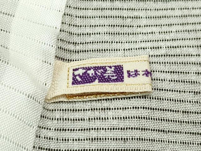 平和屋着物■極上　夏物　江戸小紋染工房　小林染芸　小林茂徳　江戸小紋　絽　枝松雪輪文　媚茶色地　さが美扱い　逸品　CZAA3963s5