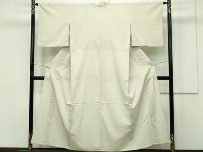 平和屋着物▽極上 本塩沢 単衣 蚊絣 証紙付き 逸品 CZAA3995s5