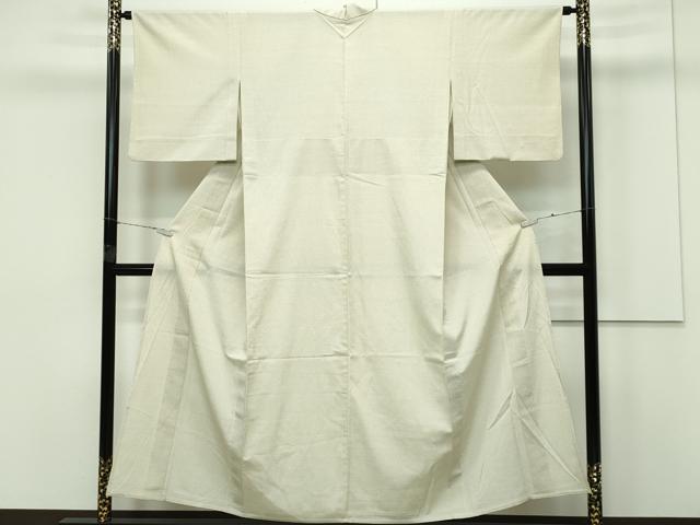 平和屋着物▽極上 本塩沢 単衣 蚊絣 証紙付き 逸品 CZAA3995s5